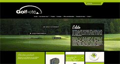 Desktop Screenshot of golf-etc.fr